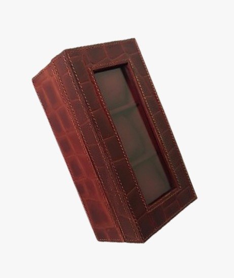Croco Leather Watch Box - Image 2