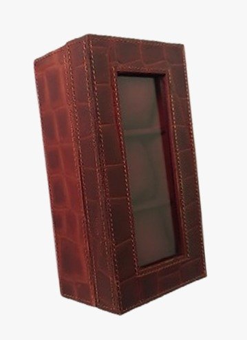 Croco Leather Watch Box - Image 3