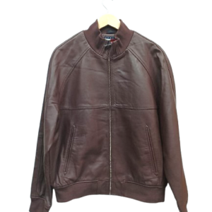 Leather Bomber Men Jacket